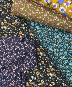 پارچه لینن کرکی گلدار - 20 طرح جذاب